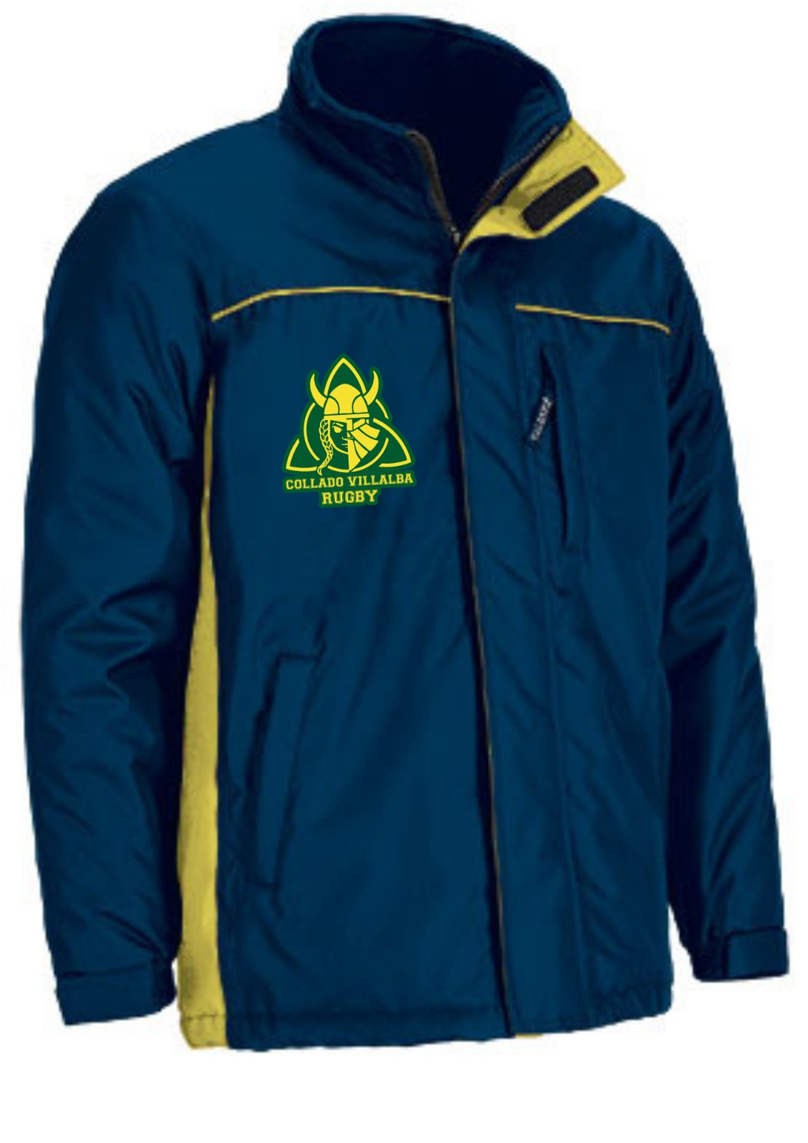 Parka azul y amarilla · Adulto