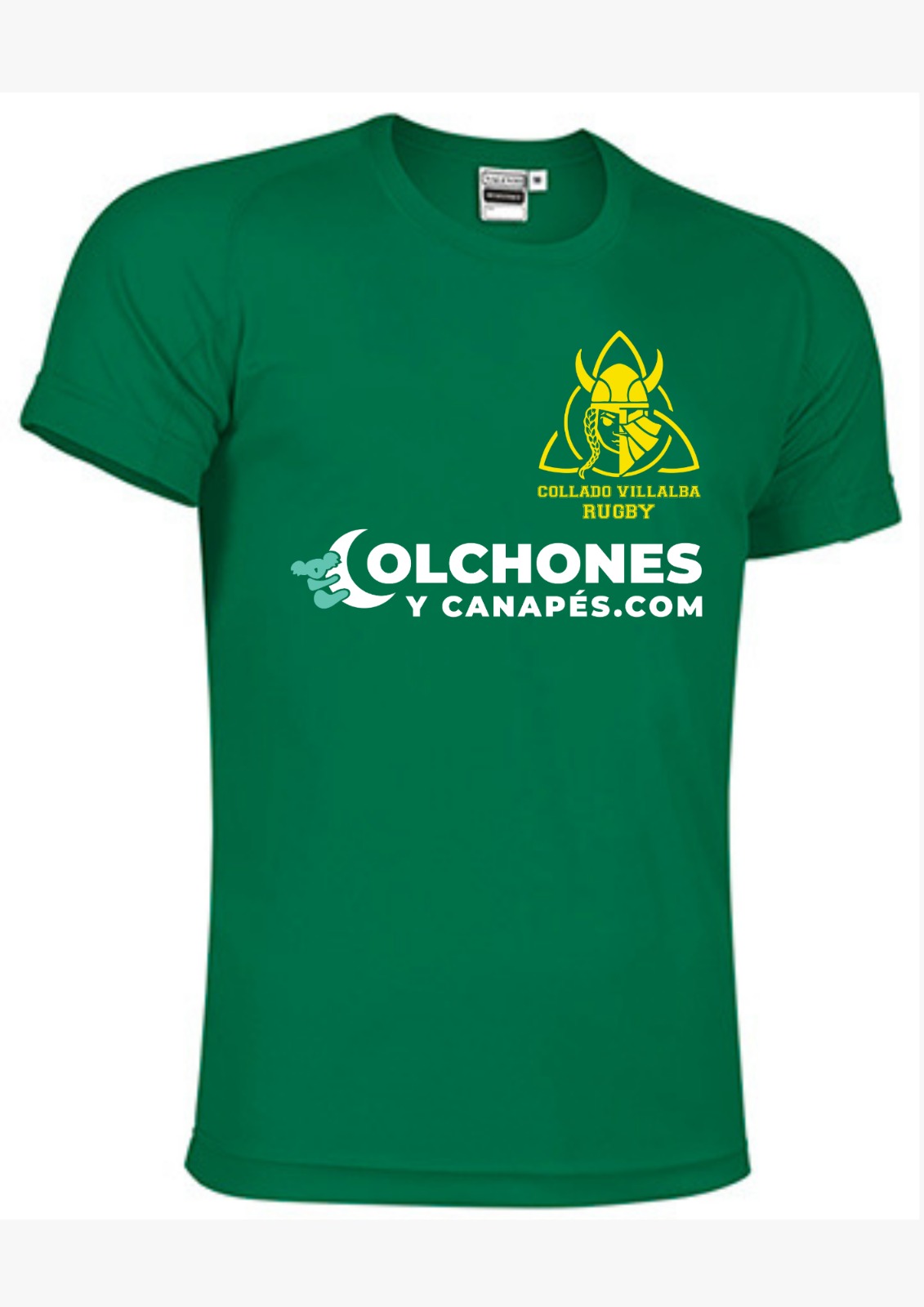 Camiseta de calentamiento verde · Adulto